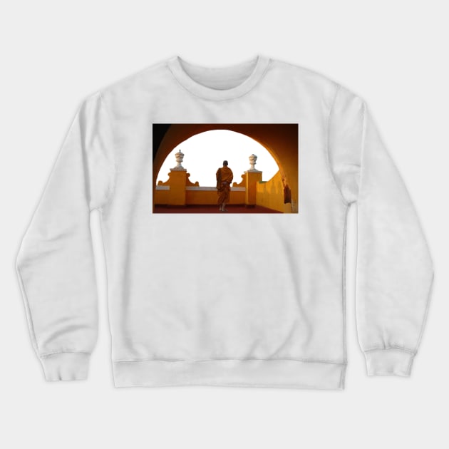 Staring into the Void Crewneck Sweatshirt by BrokenBuddha